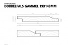 19x148 28GR Gammel Dobbelfals kledning gran 2. sort thumbnail