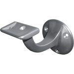 Gelenderholder Børstet Alu M/Skruer