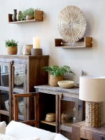 Grimaud Vegghylle Natur – 50 × 12 cm | Chic Antique - Bilde 5