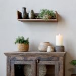 Grimaud Vegghylle Natur – 60 × 14 cm | Chic Antique - Bilde 2
